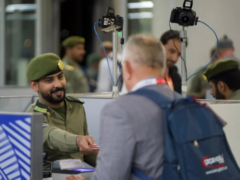 جوازات مطار الأمير محمد بن عبدالعزيز الدولي تستقبل أولى رحلات ضيوف الرحمن من تركيا