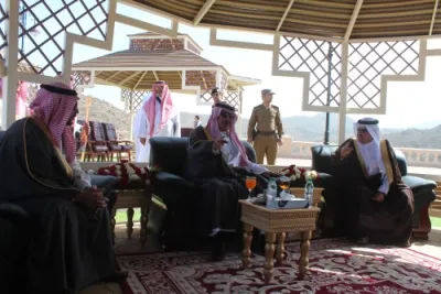 أمير الباحة يفتتح منتزه سد الجنابين بمحافظة بلجرشي