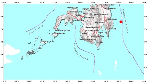 <b>Davao Oriental, niyanig ng 4.0-magnitude na lindol</b>