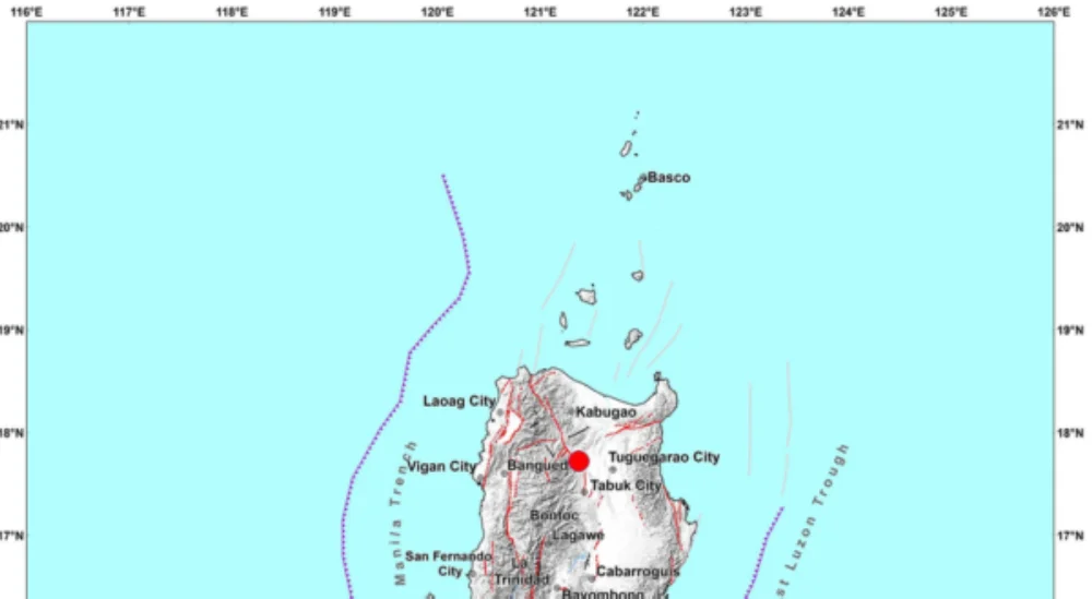 4.4-magnitude na lindol, yumanig sa Cagayan