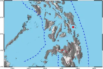 Magnitude-5.0 na lindol, tumama sa Eastern Samar