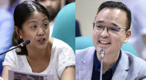 Binay, nag-walk out nang makainitan si Cayetano sa Senate hearing