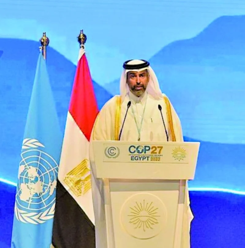 HE the Minister of Environment and Climate Change Sheikh Dr Faleh bin Nasser bin Ahmed bin Ali al-Thani. 