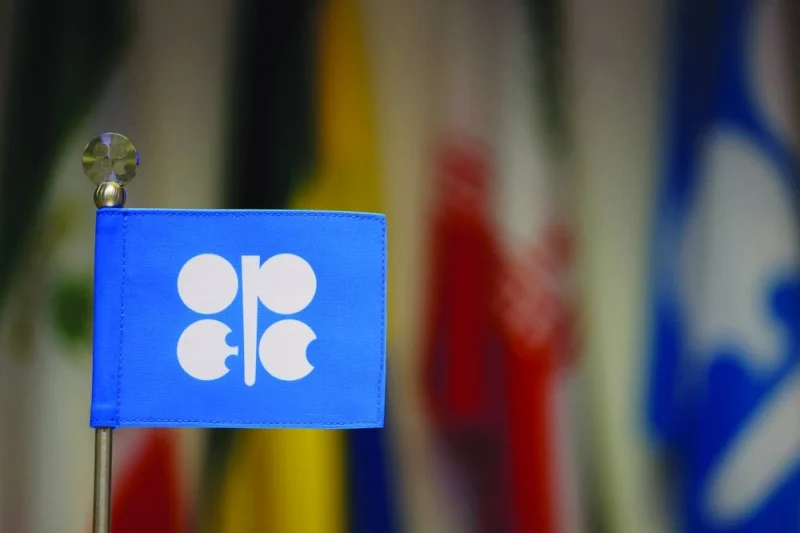 The Opec flag is seen on the day of Opec  meeting in Vienna, Austria on October 5. A deteriorating economic outlook in the midst of rampant inflation, China’s ongoing Covid Zero policy and Russia’s invasion of Ukraine are weighing on oil demand outlooks.