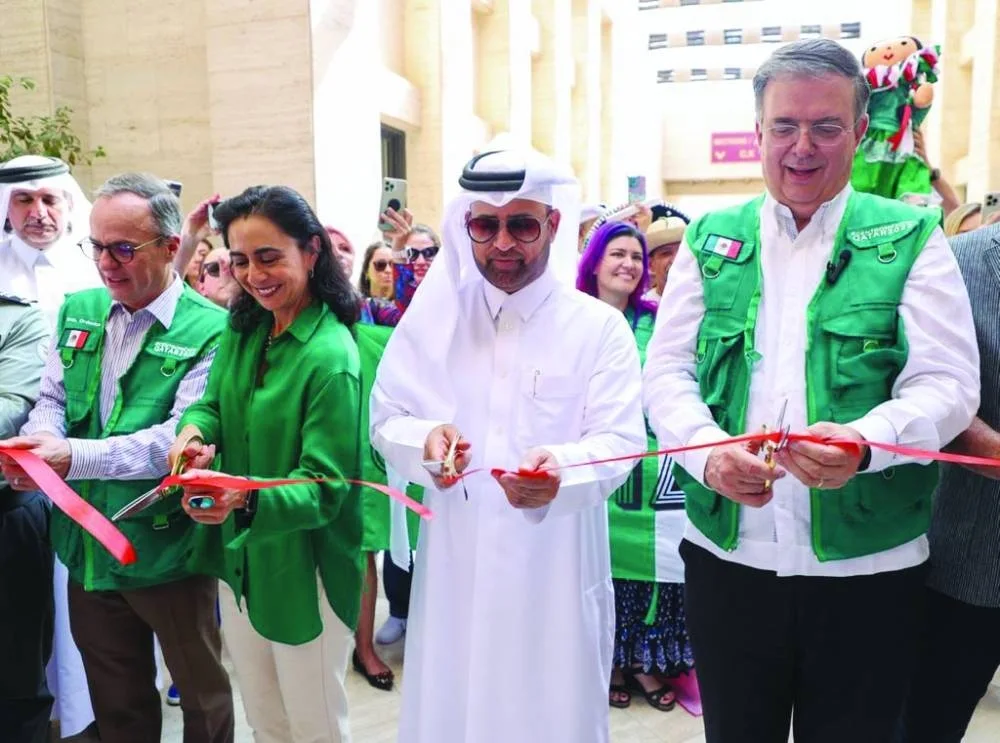 Inauguration of the Mexican-Qatari Centre.