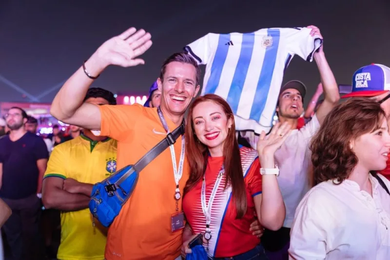 More than 40,000 fans attended the opening, which included DJ sets, a firework display and a thrilling performance of the FIFA Fan Festival anthem Tukoh Taka by Myriam Fares and Maluma.