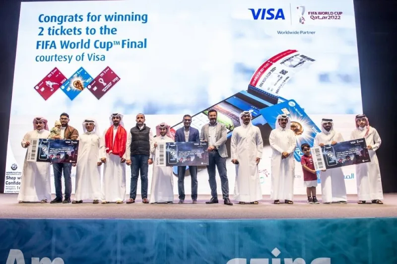 Winners and representatives of QIB and Doha Festival City