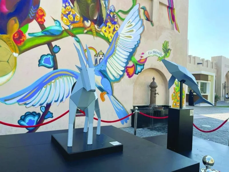 ‘Oryx’ by Mexican Artist Rodrigo Solorzano.