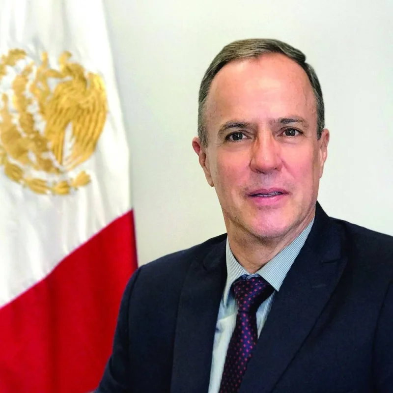 Mexican ambassador to Qatar Guillermo Ordorica Robles.