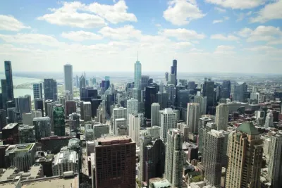 The Chicago skyline. As 2022 unfolded, Chicago’s long-troubled pension funds faced a new shortfall: A delay in property tax receipts left the system without enough money to pay the city’s retirees.