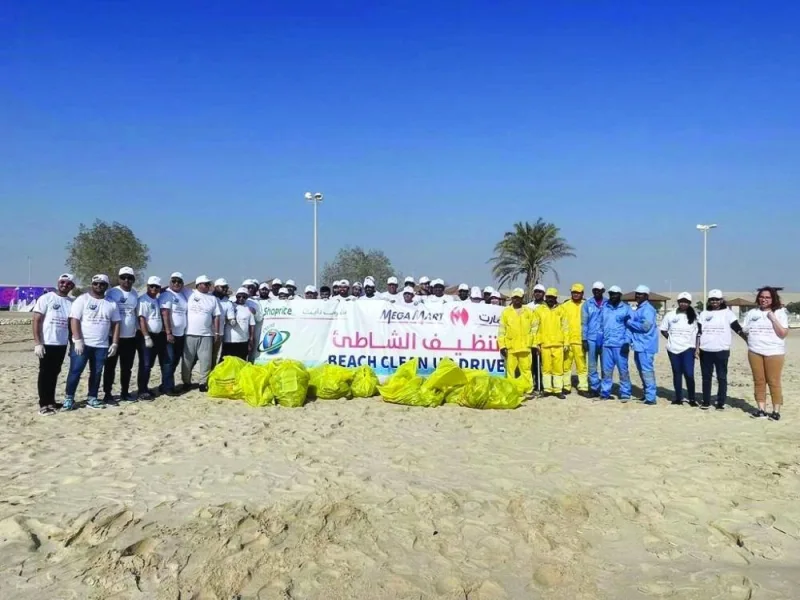 Cleaning campaign at Sealine Area
