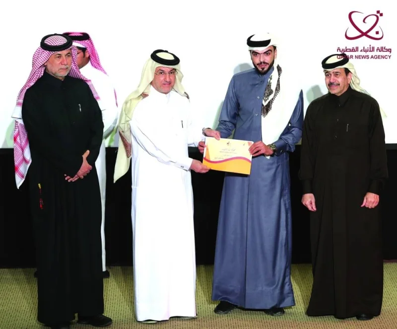 Officals at the event held to mark International Volunteer Day at the Scout and Guide Association of Qatar (QSGA) in the presence of its Commissioner-General Jassim Mohamed al-Hardan, along with several entities concerned with the philanthropic and voluntary work.