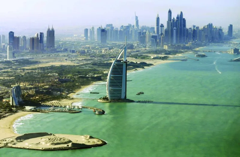 A general view of Dubai. The emirate's 32tn-dirham programme, dubbed “D33,” set out plans that include a goal for foreign trade to reach 25.6tn dirhams for the next decade. The emirate also aims to become the third-largest tourism destination globally by 2033.