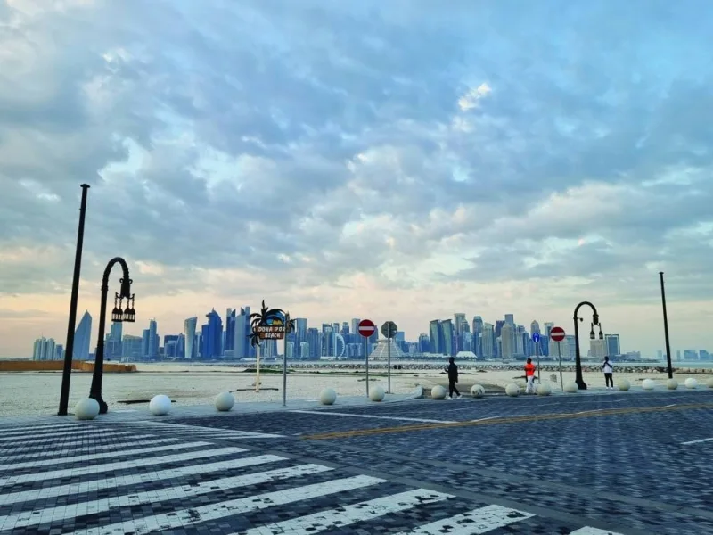 The District provides a good location for visitors to view and take pictures of the Doha skyline.