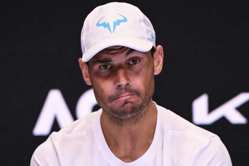 Spain&#039;s Rafael Nadal gives a press conference after his men&#039;s singles against Mackenzie McDonald of the US on day three of the Australian Open tennis tournament in Melbourne on January 18, 2023. (AFP)