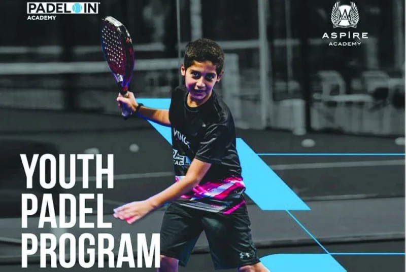Aspire Academy and Padel IN Academy will work together to scout and identify up to four young padel players in the upcoming months.
