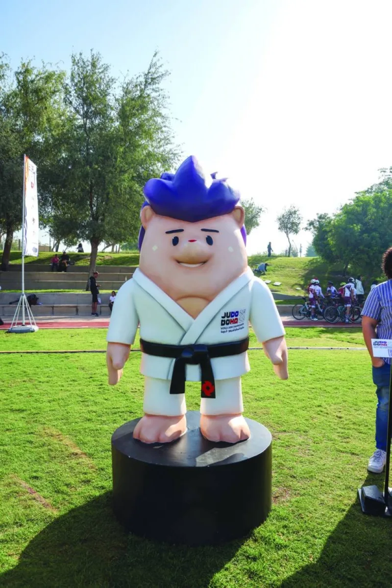  World Judo Championships – Doha 2023 official mascot, Joud,
