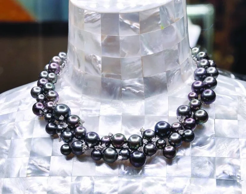 Robert Wan offers the most luxurious and beautifully-crafted Tahitian pearls. PICTURE: Shaji Kayamkulam