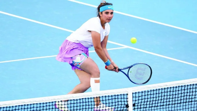 India’s Sania Mirza played the final match of her 20-year career yesterday, losing alongside Madison Keys to Russian pair Liudmila Samsonova and Veronika Kudermetova at the Dubai Open.
