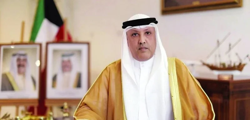 Kuwaiti ambassador to Qatar Khaled Badr al-Mutairi