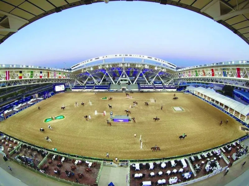 Longines Arena at Al Shaqab will host the 10th edition of CHI Al Shaqab from today till Saturday.