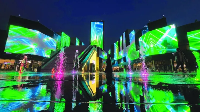 The Boulevard entertainment city in the Saudi capital Riyadh. Saudi Arabia has outlined plans for 192bn riyals ($51bn) of investments by local companies including Saudi Aramco and mining giant Maaden under a government incentive programme as it seeks to accelerate a plan to diversify its economy away from oil.