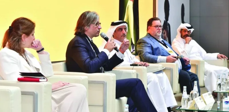 A panel session held as part of the opening ceremony of the WASM.