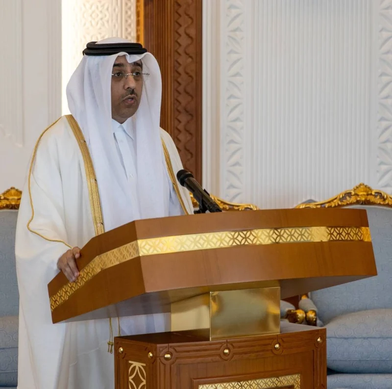 HE Dr. Ali bin Saeed bin Smaikh Al Marri as Minister of Labor