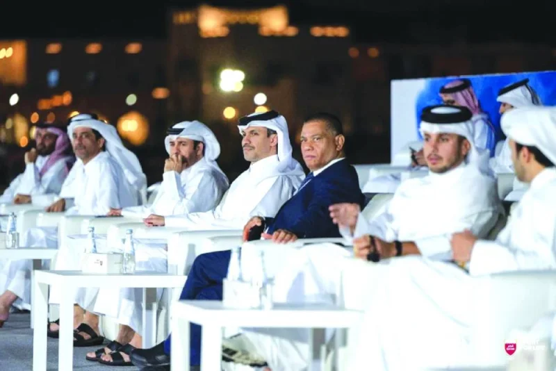 QOC Secretary-General Jassim bin Rashid al-Buainain and other top officials attended the opening day of the event.