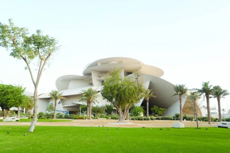 The National Museum of Qatar.