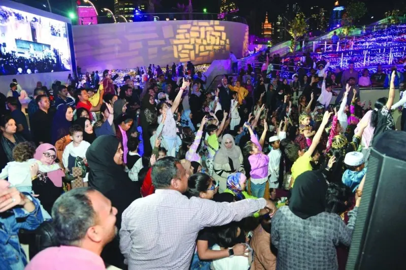 Garangao celebrations at the Corniche Plaza Wednesday. PICTURE: Shaji Kayamkulam