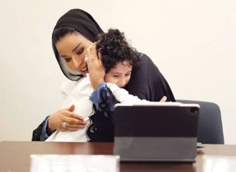 SPECIAL: "Being hugged by Haya was, for me, a very special thing," says Her Highness Sheikha Moza bint Nasser.