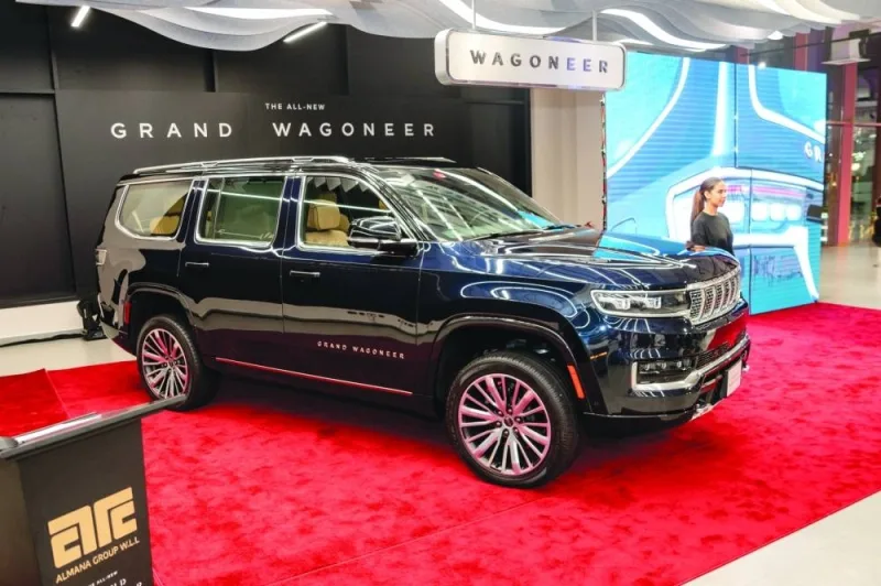Built to deliver an impressive 471hp and 455 lb-ft of torque, the 2023 Grand Wagoneer offers exceptional acceleration and handling (supplied picture).