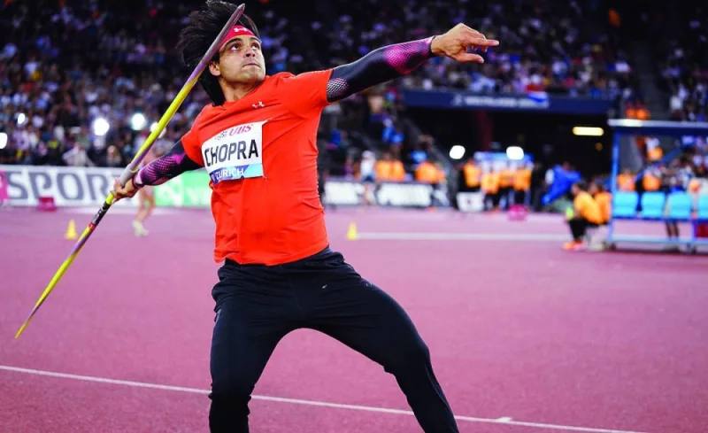 Olympic champion Neeraj Chopra is an inspirational figure and has blazed a trail for Indian athletes. PICTURE: Matthew Quine / Diamond League