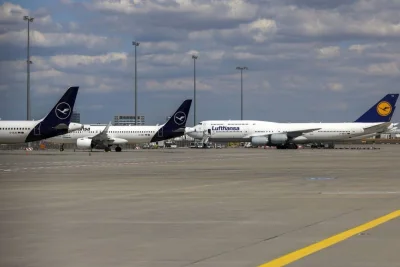 Parked aircraft, operated by Deutsche Lufthansa, at the Frankfurt Airport. The Covid-19 global pandemic has led to a significant decrease in air travel demand, resulting in a surplus of parked aircraft worldwide since early 2020. Airlines have shifted their airline assets back into service, in line with the increase in air passenger demand.