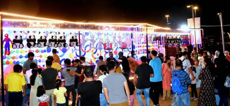Eid festivities at the Doha Corniche, Mega Park Carnival (Al Bidda Park) and Souq Waqif. PICTURES: Thajudheen and QNA