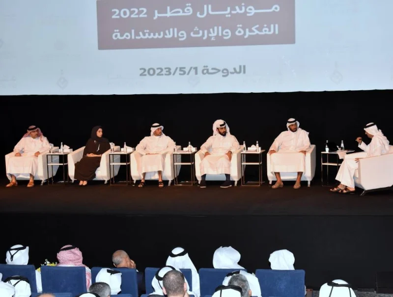 Officials and panellists at the event Monday. PICTURE: Thajudheen