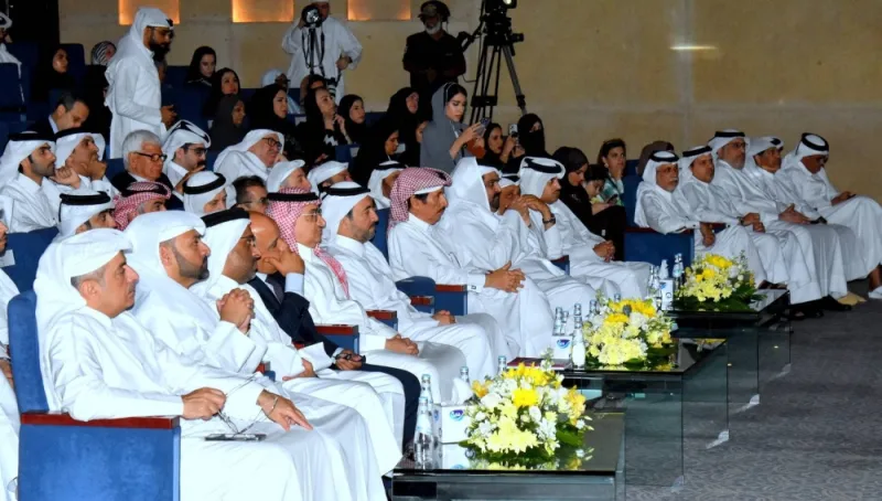 Officials and panellists at the event Monday. PICTURE: Thajudheen