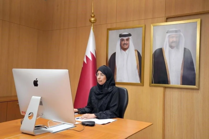 HE the Minister of Public Health (MOPH) Dr. Hanan Mohamed Al Kuwari chairs the State of Qatar&#039;s delegation.