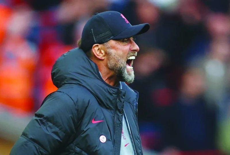 Liverpool manager Juergen Klopp. (Reuters)