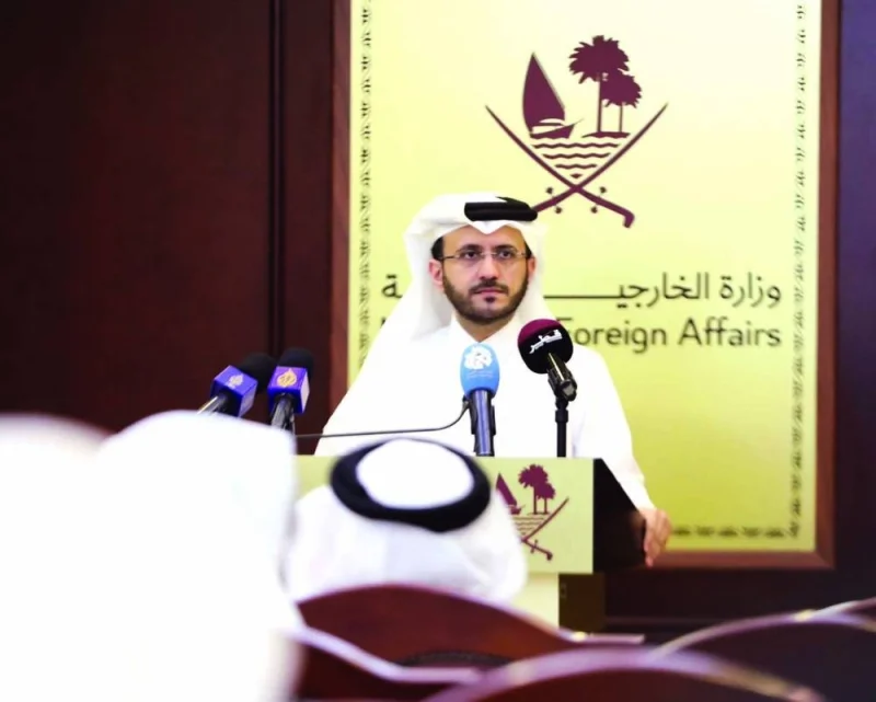 Advisor to the Prime Minister and Minister of Foreign Affairs, and official spokesperson for the Ministry of Foreign Affairs, Dr. Majed bin Mohamed al-Ansari.