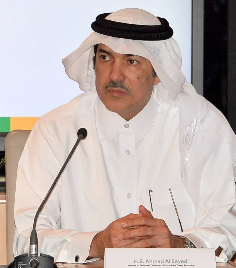 HE the Minister of State and Chairman of Qatar Free Zones Authority (QFZ) Ahmad al-Sayed. PICTURE: Shaji Kayamkulam.