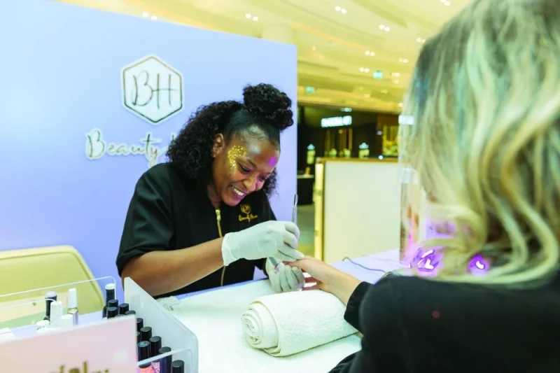 Glimpses from the ‘Beauty Weekend’ at Galeries Lafayette Doha.