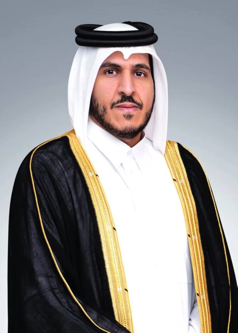 HE the Minister of Commerce and Industry Sheikh Mohamed bin Hamad bin Qassim al-Abdullah al-Thani.