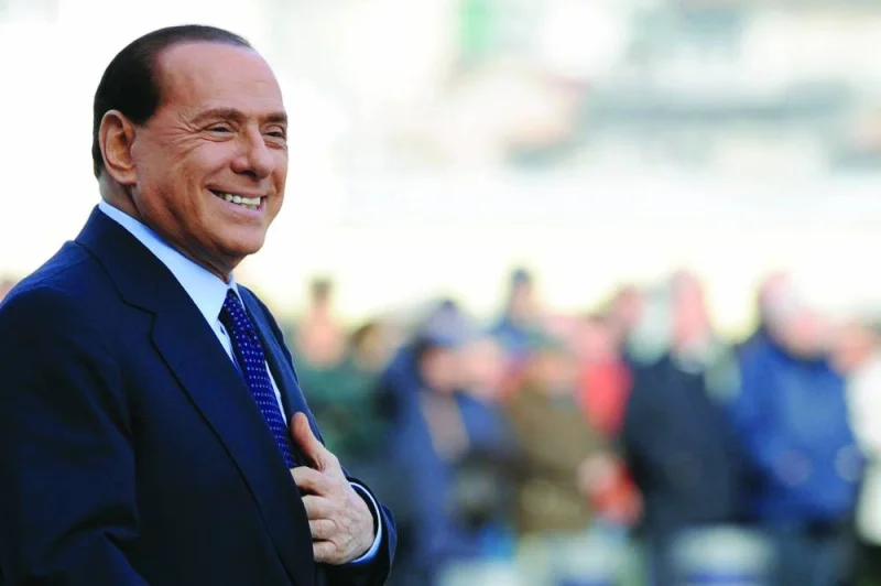 (File photo) Silvio Berlusconi. (AFP)