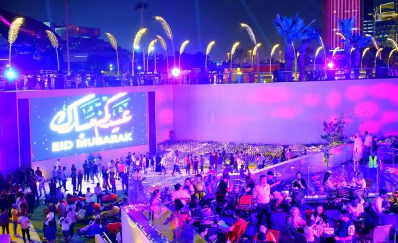 Eid al-Fitr celebrations in Doha.