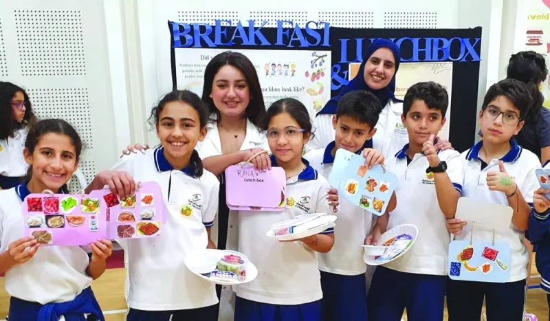 This nutrition education program aims to promote healthy eating and an active lifestyle among schoolchildren in Qatar.