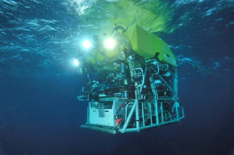 A view shows the ROV (Remotely Operated underwater Vehicle) Victor 6000 in this undated photograph released by Ifremer. Olivier Dugornay - Ifremer - CCBY/Handout via REUTERS 