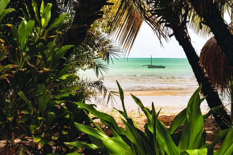 
PICTURESQUE: A view from a beautiful beach hut in Benguerra Island, Mozambique. The country is famous for its beaches and warm climate, which makes it a top-notch tourist attraction. 