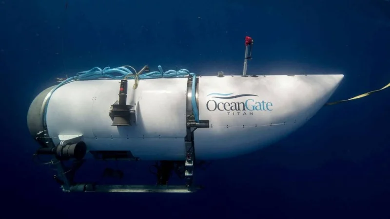 The Titan submersible. (Reuters)